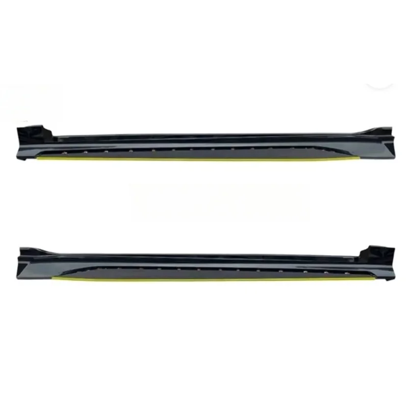 Car Accessories PP Full Set Body Kit Front Rear Bumper Lip 2 Pcs Side Skirts 2024