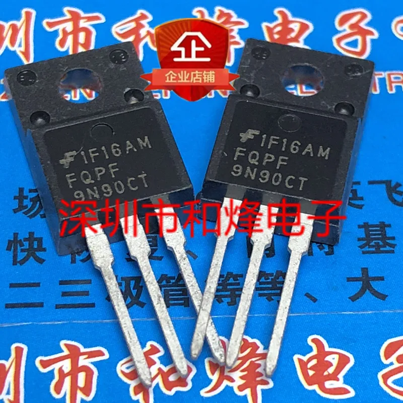 FQPF9N90CT  TO-220F 900V 8A