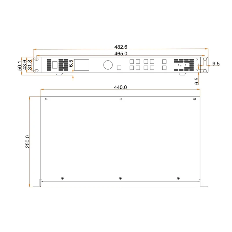 Novastar-controlador LED 2 en 1, procesador de vídeo V1160, mejor precio