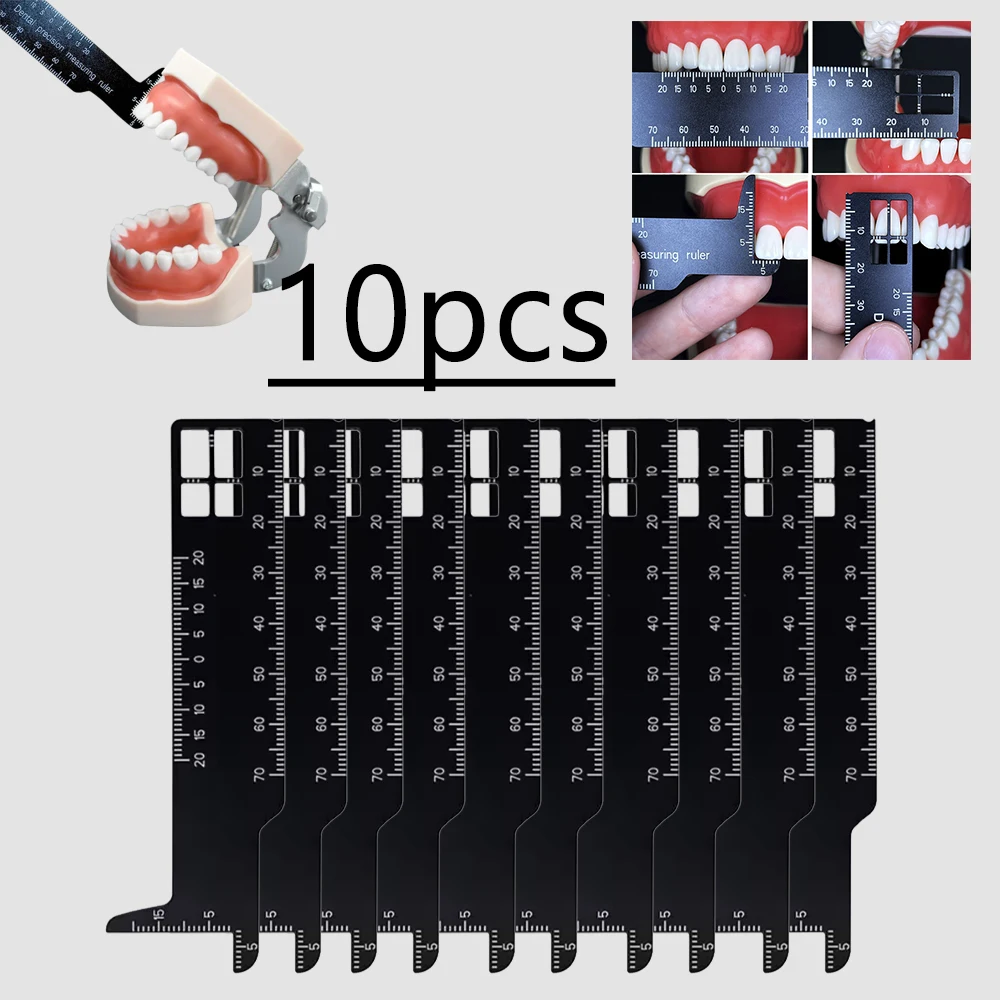 

5PCS or 10pcs Precision Dental Measuring Instrument for Teeth Size Analysis Orthodontic Treatment Planning and Intraoral Photos