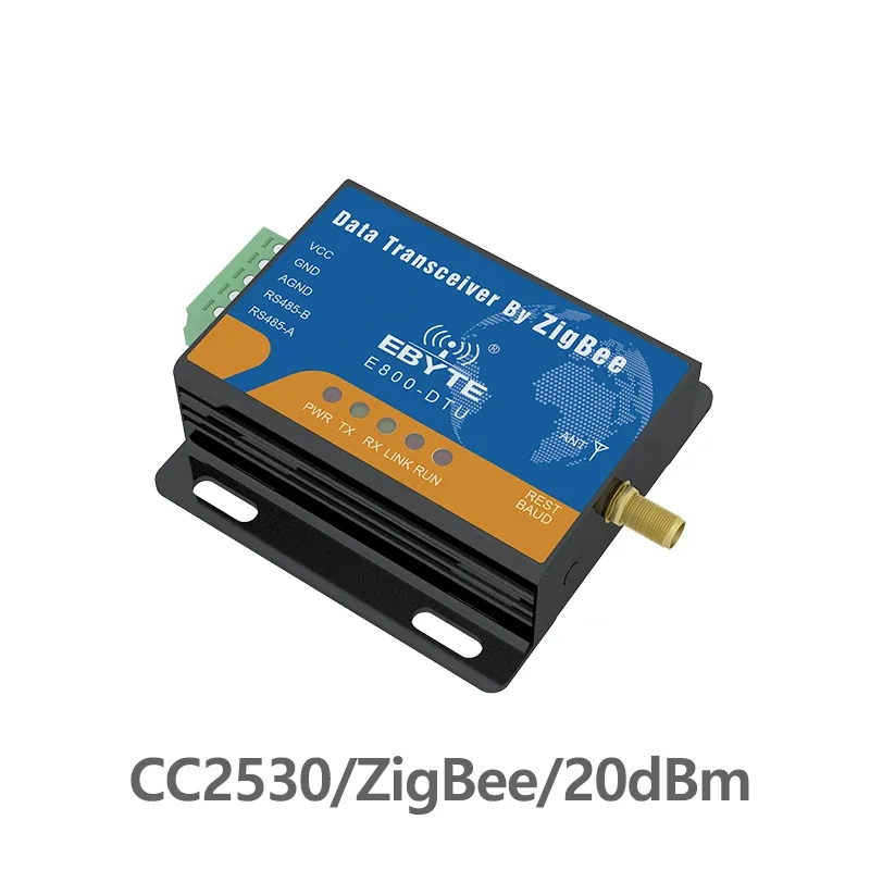 Zigbee CC2530 Module RS485 240MHz 20dBm Mesh Network  Ad Hoc Network COJXU E800-DTU(Z2530-485-20)  2.4GHz Zigbee rf Transceiver