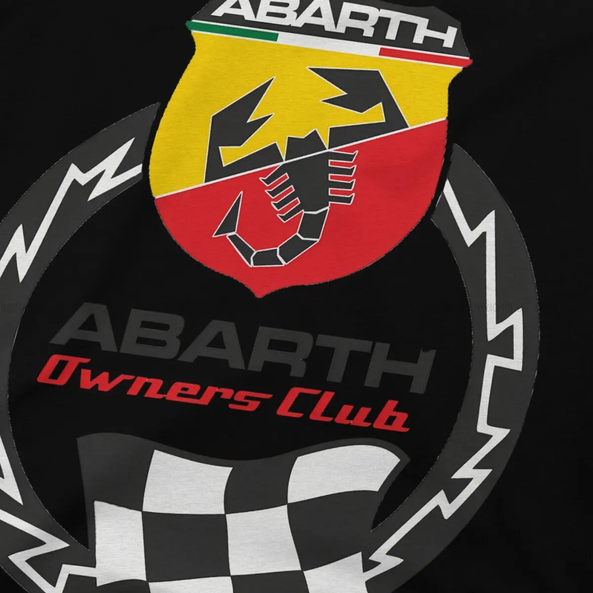 Vintage Unique TShirt Abarth Scorpion Casual Polyester T Shirt Summer T-shirt For Men Women