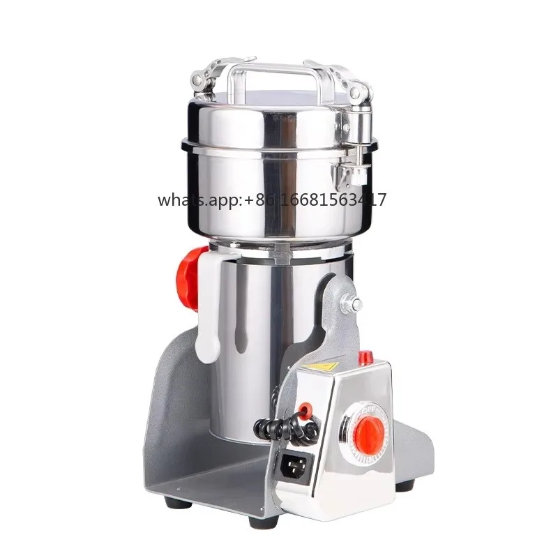 Venta Directa de Fábrica: Máquina Trituradora y Pulverizadora Automática Multifuncional de Acero Inoxidable para Chile, Maíz, Especias, Granos y Licorice