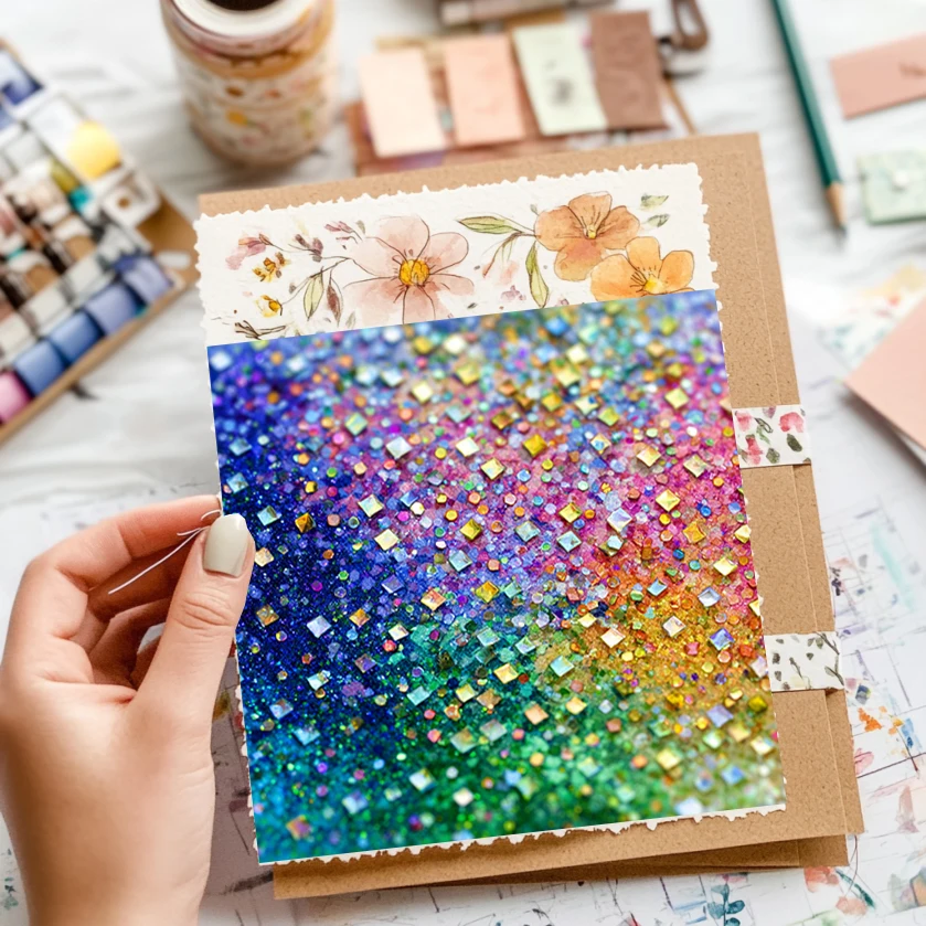 36 arkuszy papieru dekoracyjnego do scrapbookingu 15x15 cm: motywy w stylu bohemy z frędzlami i wzory tribalne do scrapbookingu, origami i projektów DIY w stylu boho.