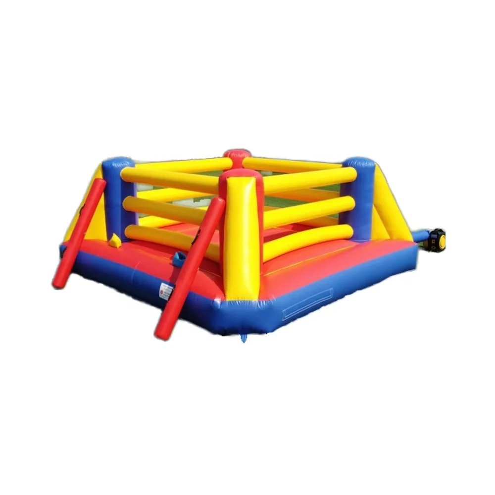 

PVC Inflatable Fighting Arena for Indoor and Outdoor Use with Elastic Trampolines for Children's Play