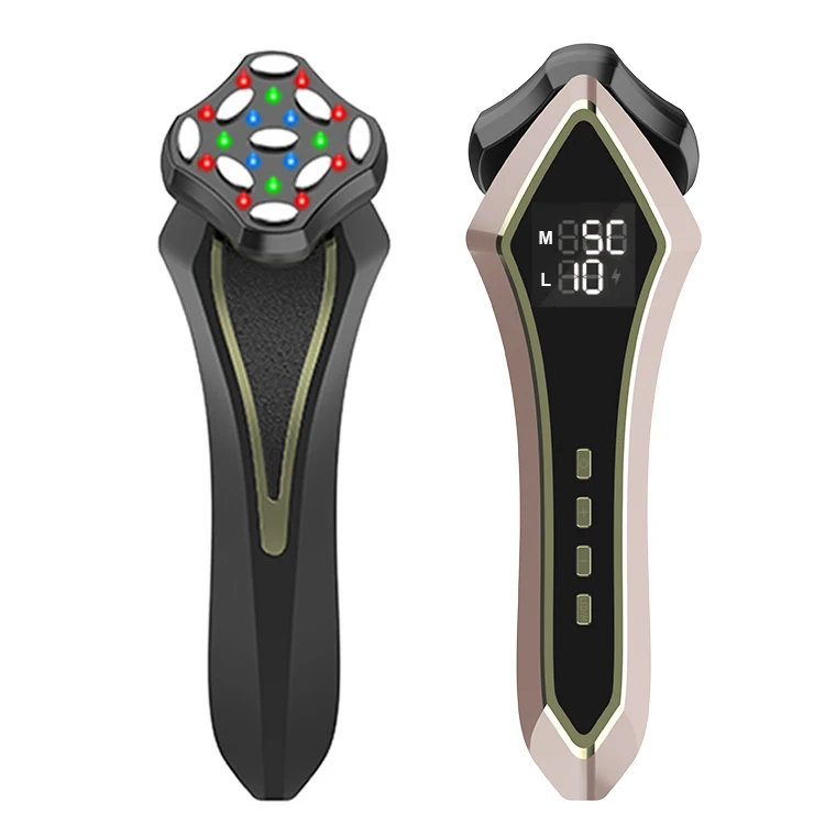 Facial Neck Skin Lifting and Firming Beauty Machine Sonic Serum Device for Facial Massage