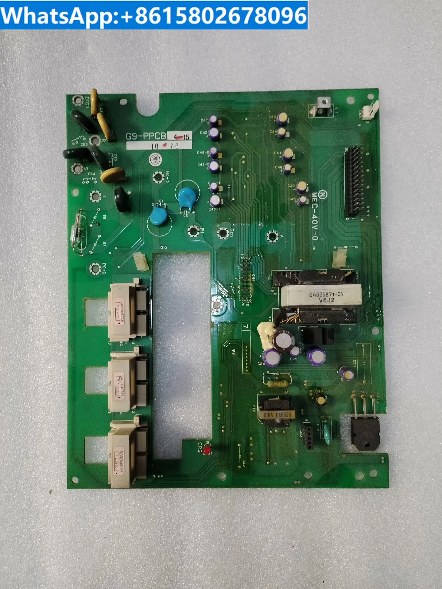 Actual photo of frequency converter accessories G9-PPCB 4-15 spot disassembled parts