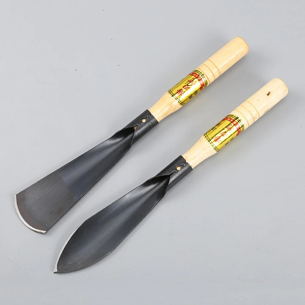 

1pc Stainless Steel Portable Garden Round Mini Hand Shovel For Planting Bonsai Fleshiness Camping Outdoor Gardening Tool Small