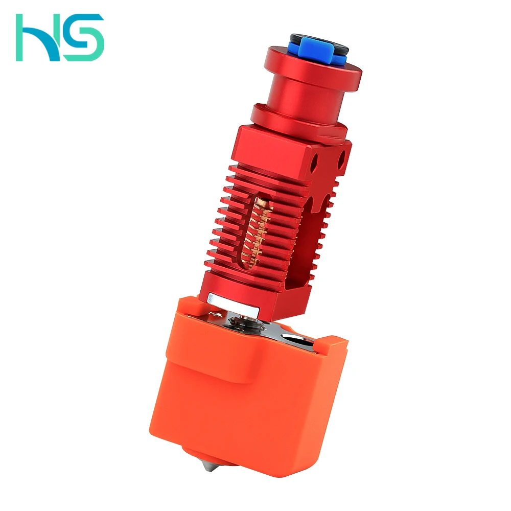 Imagem -05 - Haldis 3d Vermelho Lagarto v5 Vulcão Alta Temperatura Final Quente Alta Extrusão de Fluxo Hotend para Ender3 Ender-3pro Ender-3 v2 Impressoras