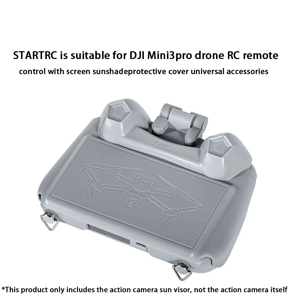 STARTRC Is Suitable for DJI Mini3Pro Drone RC Remote Control with Screen Sunshade Protective Cover Universal Accessories