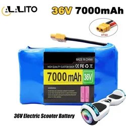 Genuine 36V 7Ah 10s2p Battery Packs Rechargeable Lithium Ion Battery for Electric Self Balancing Scooter HoverBoard Unicycle