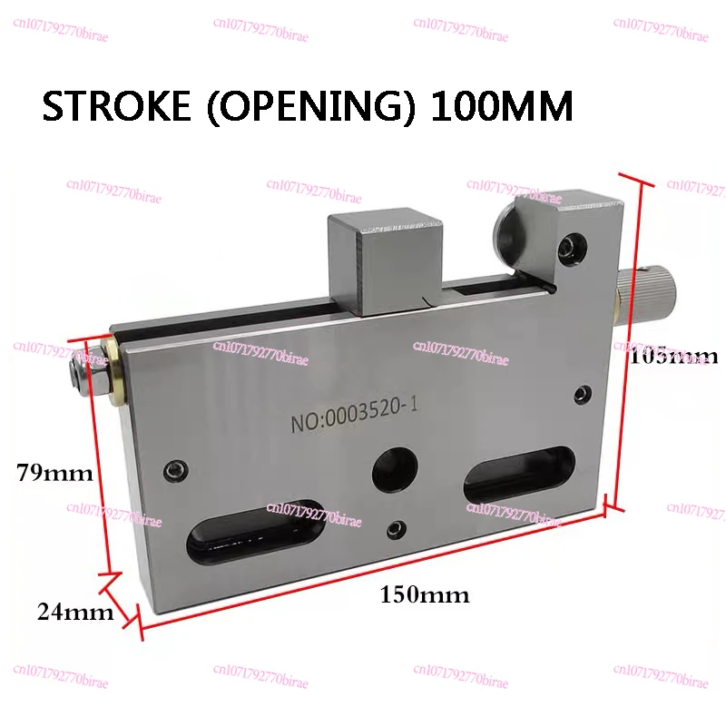 CNC  Slow Wire Cutting Special  Clamping Range 0-50 0-100 Manual Stainless Steel Vise Wanli Clamp