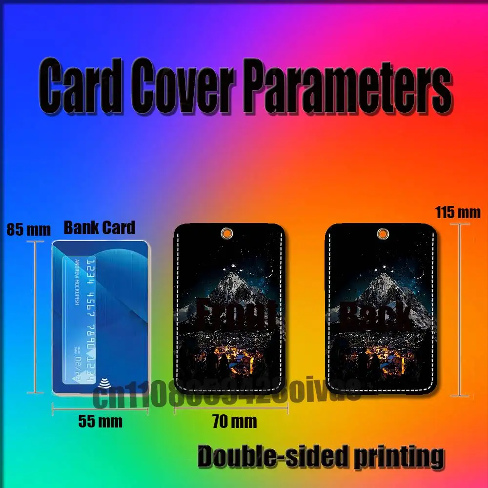 Acotar A Court of Mist and Fury For ID Clips Credit Bank Bag Bus Meal Card Holder Cover Pocket Decoration Keychain