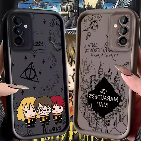 H-Harrys P-Potters Case for Samsung Galaxy S25 Ultra Plus S24 S23 S22 S21 S20 FE A73 A72 A71 A56 A55 A54 5G A52 A51 4G Cover