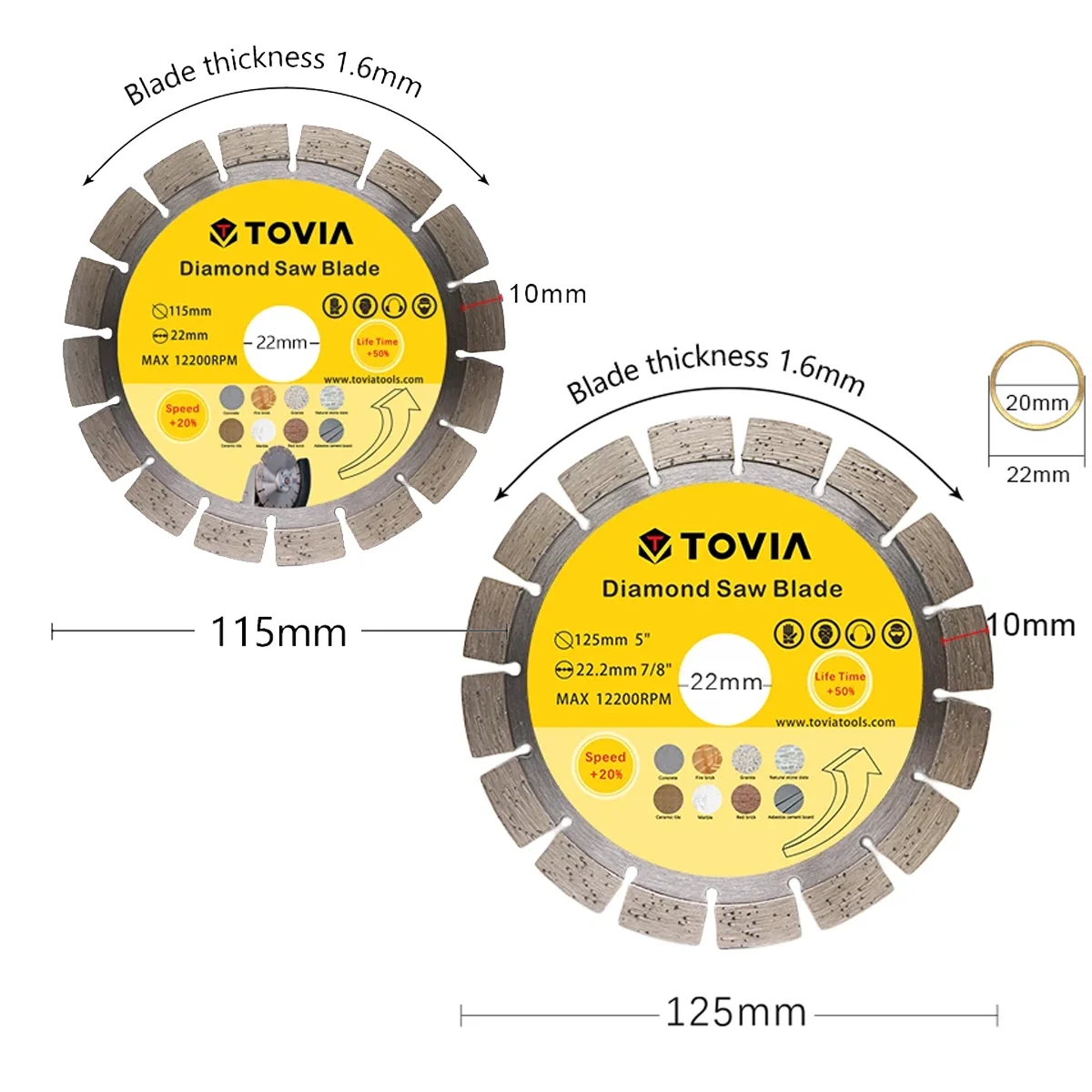 TOVIA 125mm 5