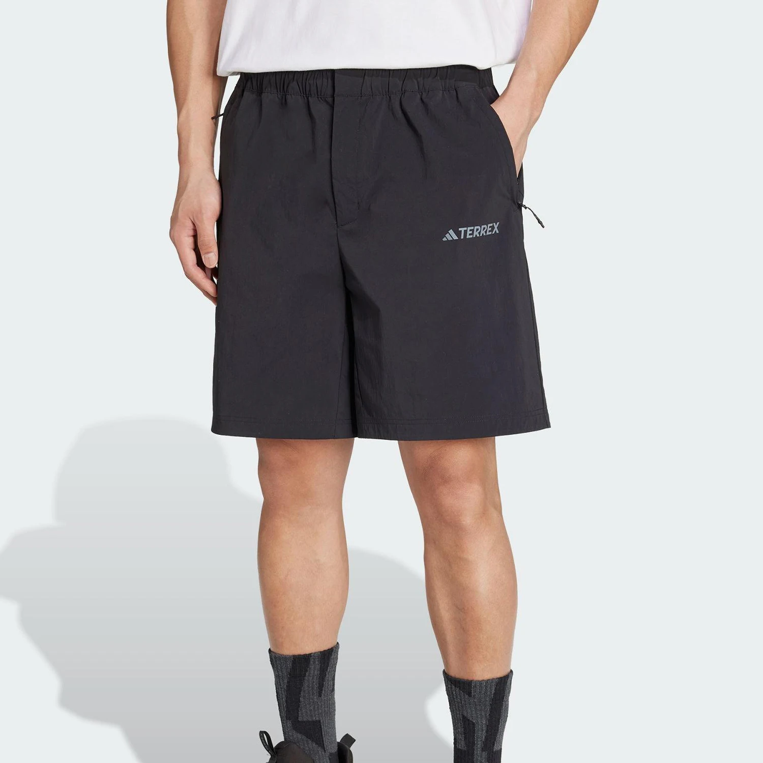 أديداس شورت MT DWR أصلي للرجال شورت رياضي خارجي JI5925