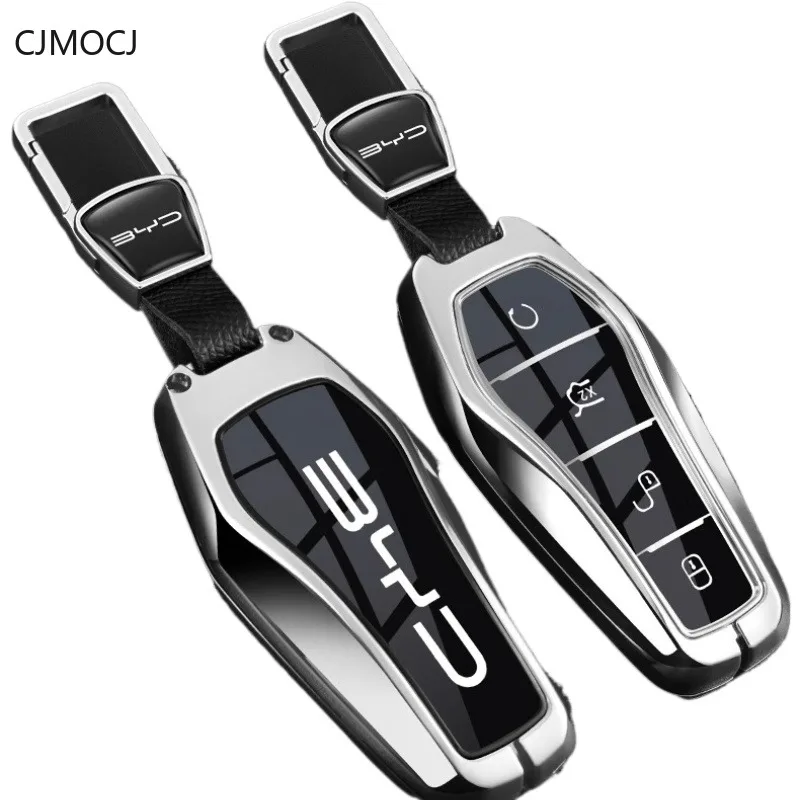 

Чехол для ключей премиум-класса из цинкового сплава для BYD Song Plus/Seagull/Seal/Han DMI/Song Pro/Han EV — роскошная защита для ключей