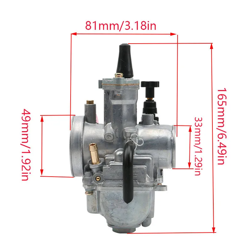 PWK 21 24 26 28mm Motorcycle Carburetor For OKO Dirt Bike ATV Carburetor With Power Jet Carb Accessories
