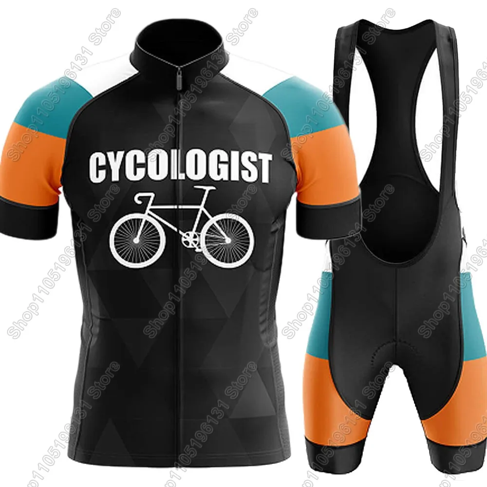 

Велосипедный комплект Cycologist 2026 в стиле ретро, мужская летняя одежда для велосипеда, рубашки для шоссейного велосипеда, костюм, велосипедные нагрудники, шорты MTB Ropa Maillot