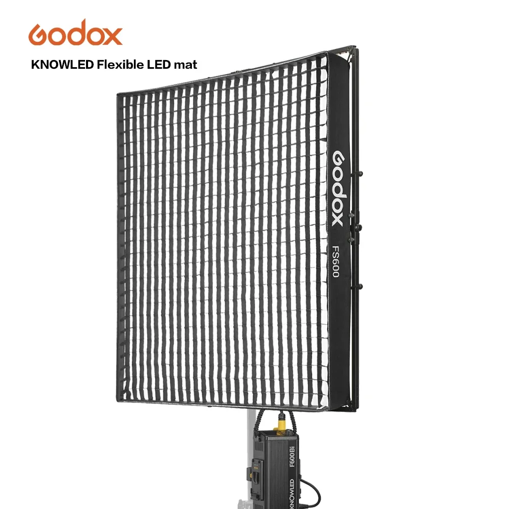 Go Dox KNOWLED F600Bi Bi-Color Flexible LED Light 12.1*12.1m 2700-8500K Foldable Waterproof App Control LED Light Panel