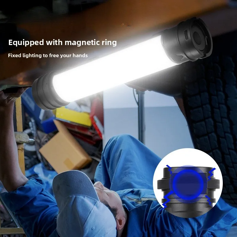 

VOLODYMYR Fluorescent Light Magnetic Long Strip Waterproof Explosion-Proof Lighting Repair Multi-Function Work Light