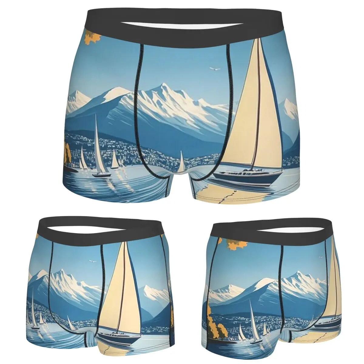 

Boxer Underpants Shorts Discover The Enchanting Allure Of Geneva Panties Men's Ventilate Underwear for Homme Man Boyfriend Gifts