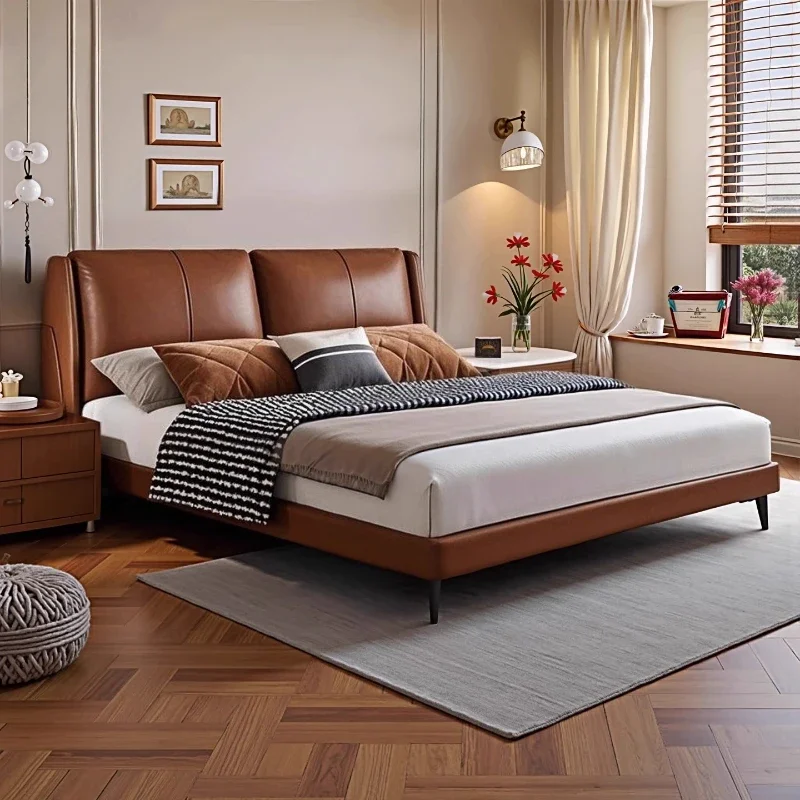 

180x200 см современный минималистичный домашний каркас для главной спальни, элитная атмосферная роскошная изголовье, двуспальная свадебная кровать, каркас, мебель для комнаты