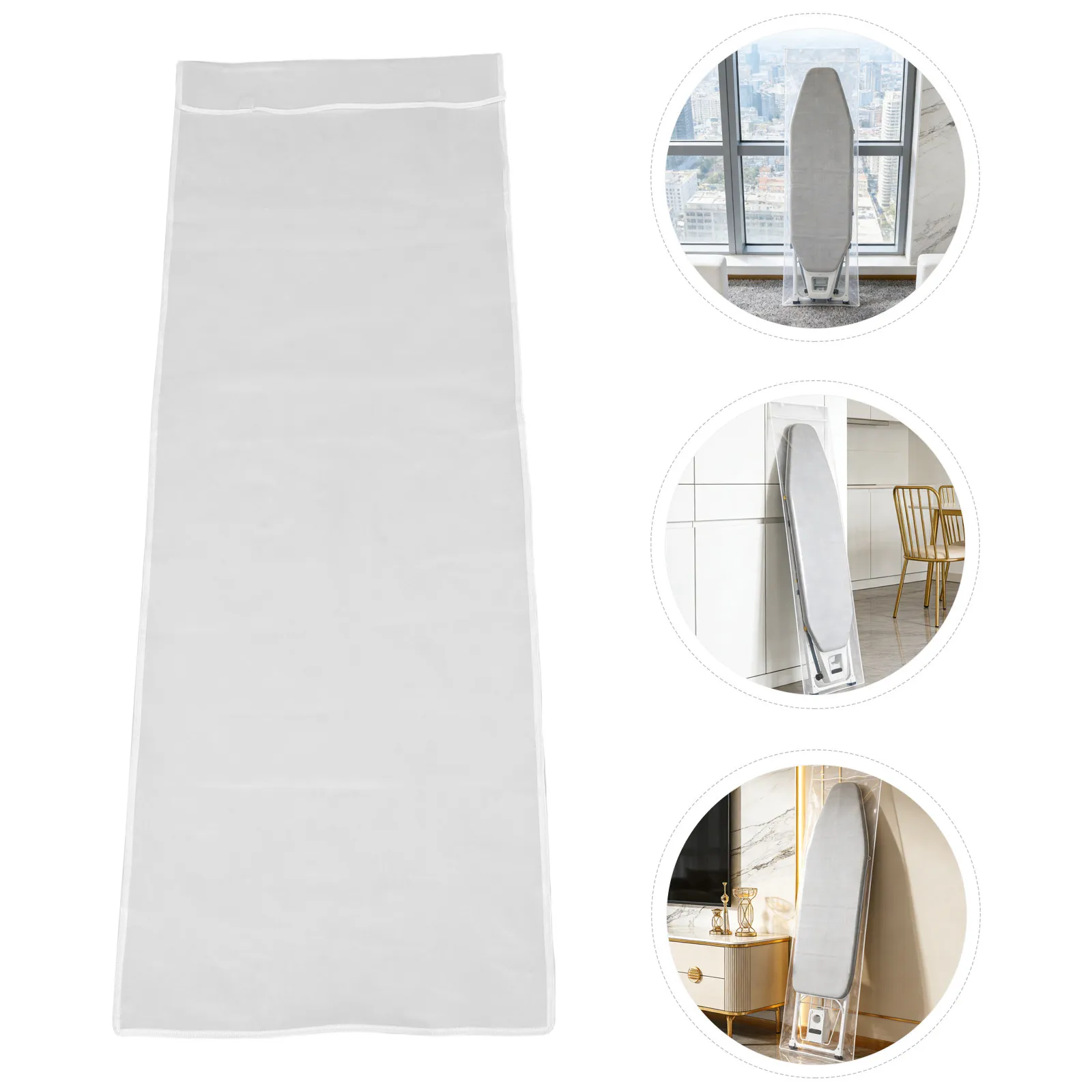 Foldable Ironing Board Dust Cover Bag Waterproof Dustproof Universal Fit for Standing Freestanding Ironing Boards Laundry Room