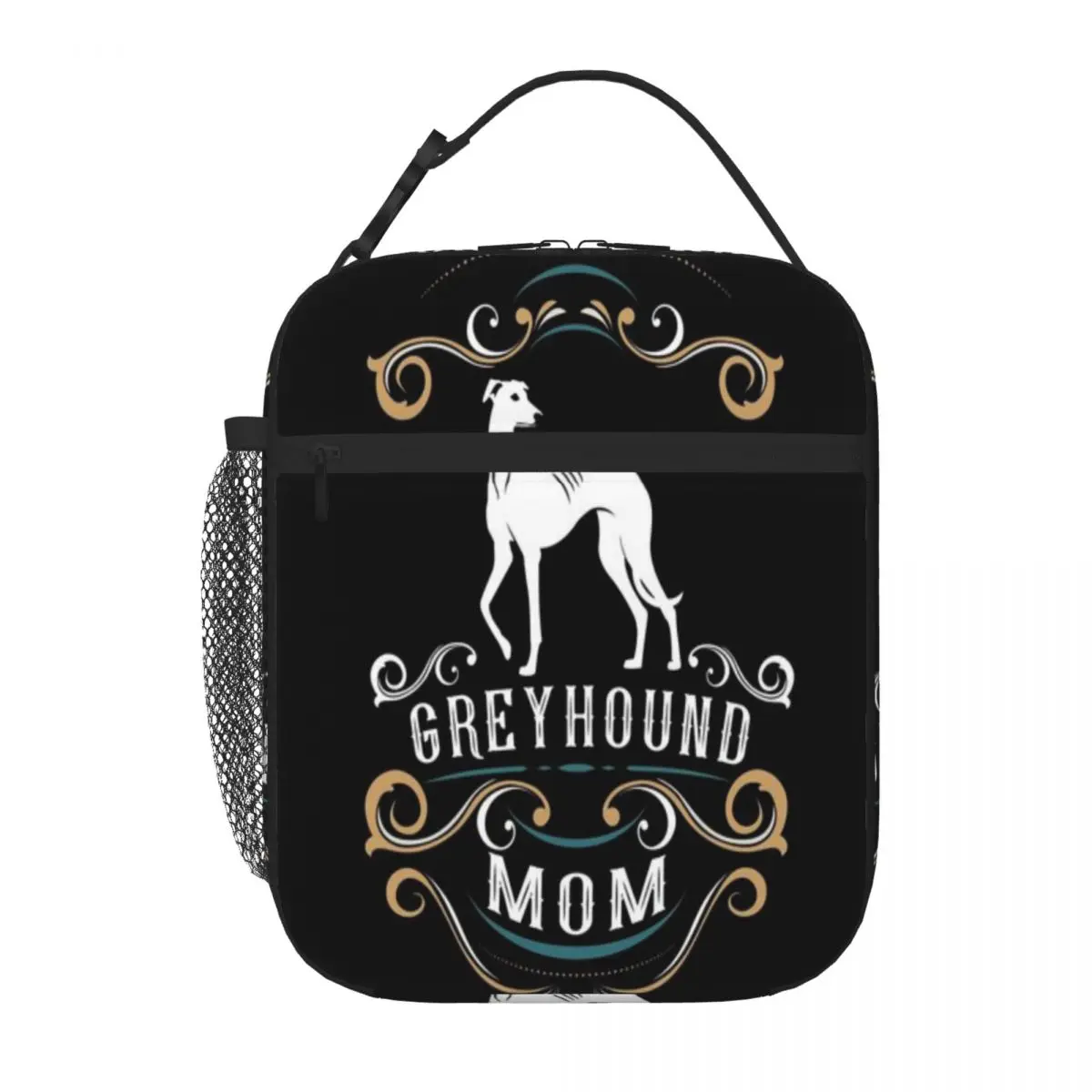 Bestselling Greyhound Mom NickerStickers Custom On Redbubble Sweet Style Large Lunch Bag Urban Commute Food Storage Bag