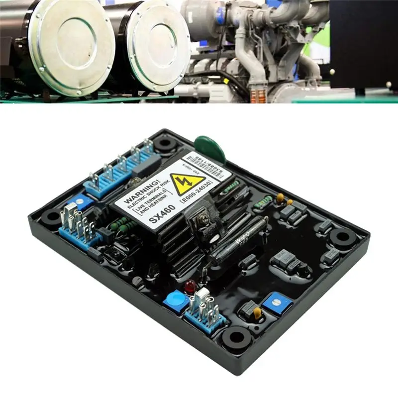 [A93Z!】 SX460 AVR Generator Set Accessories 120/240V AC Single-Phase Two-Wire  E000-24602