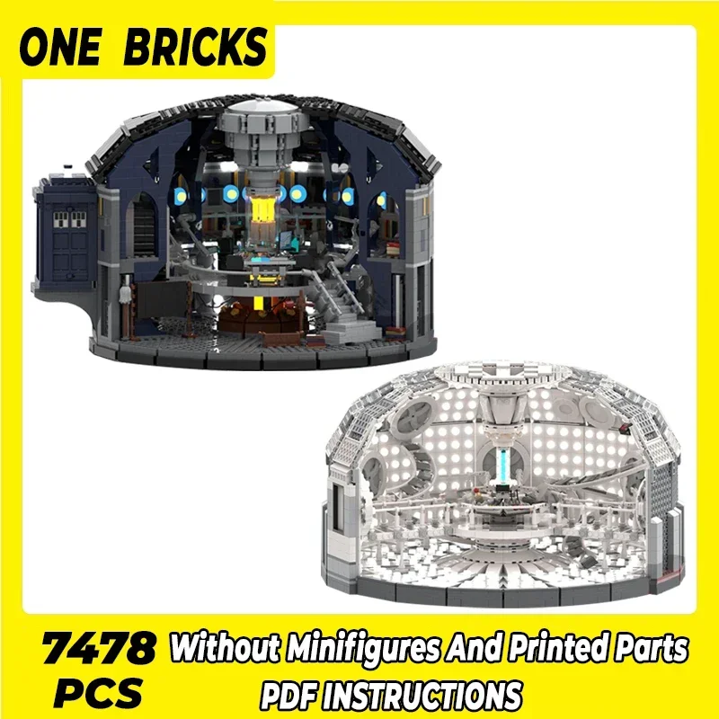 Popular Movie Model Moc Building Bricks Doctor Of Time And Space Technology Modular Blocks Gift Christmas Toys DIY Sets Assembly