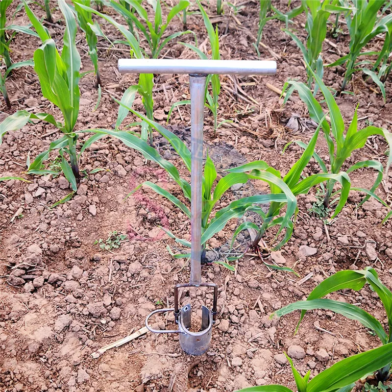 زراعة شتلات الذرة اليدوية الرخيصة للمزرعة/حفر تربة الذرة اليدوية وثقب الناخس/أدوات نقل شتلات الزهور النباتية
