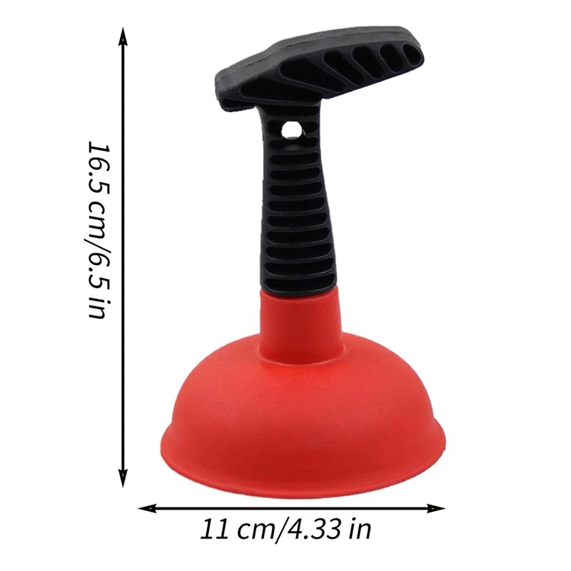 Plunger for Kitchen Sink,Powerful Unclogging Tool Unblocker Heavy-Duty Plunger for Toilets Showers Sinks Kitchens Retail