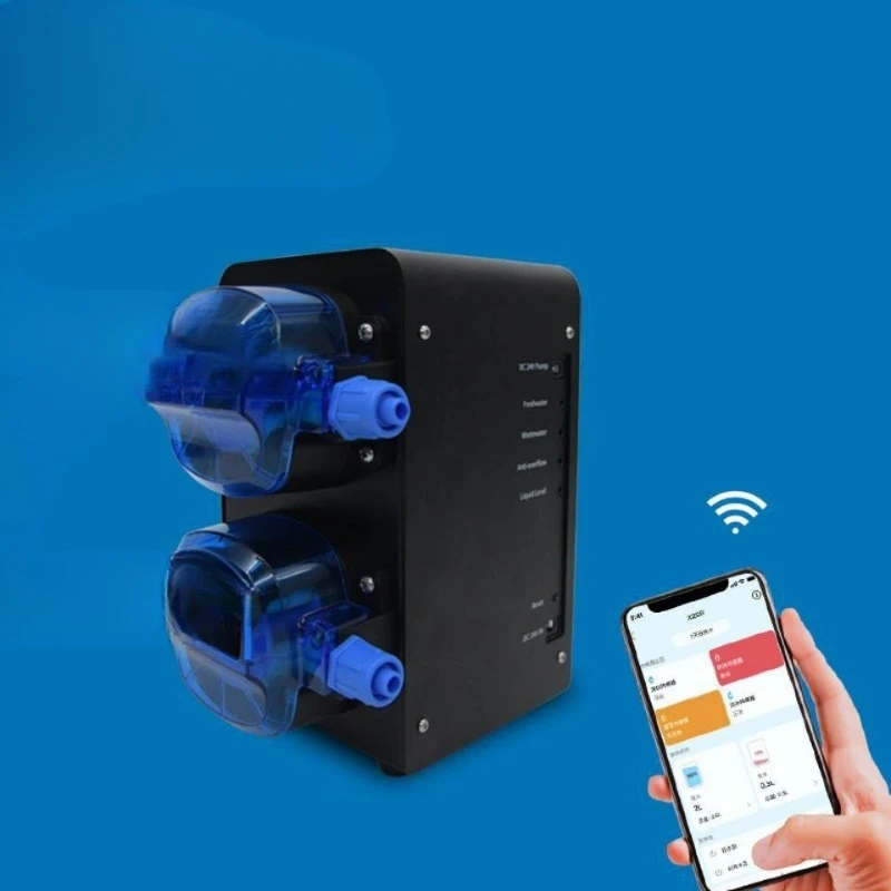 Automatic water change pump, water change artifact, fish tank double-channel peristaltic pump water change