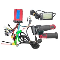 Controlador sin escobillas Universal para bicicleta eléctrica, pantalla LCD de 24V-60V para Motor BLDC de 250W-350W