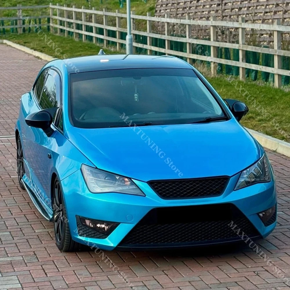 Side Rearview Mirror Cover For SEAT Ibiza 2008-2024 MK4 MK5 FR Cupra TSI TDI MPI TGI SC ST ABS UV Coat Rear View Cap Decoration - view 3
