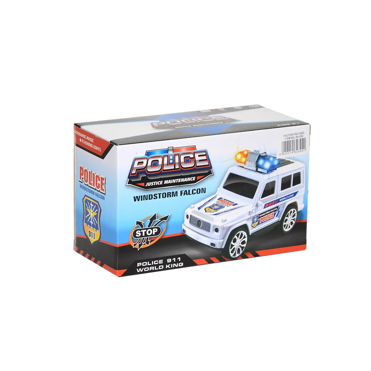 -006 Can, voice lighted police car