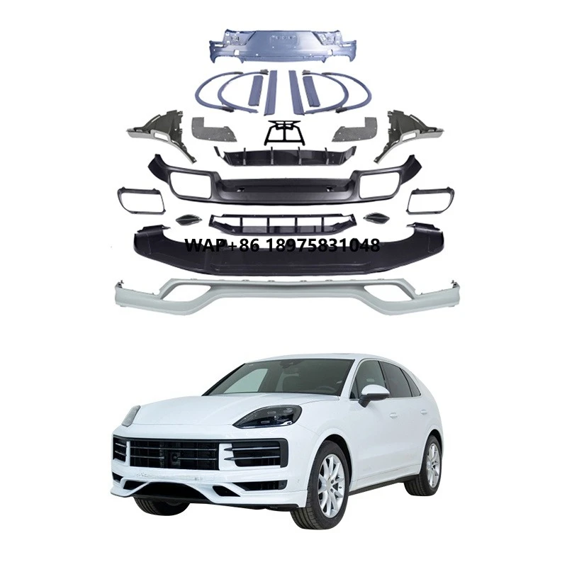 2024-2026 Car Modification Upgrade Front Bumper Front Lip Side Skirt Mudguard Rear Bumper Rear Lip Body Kit for