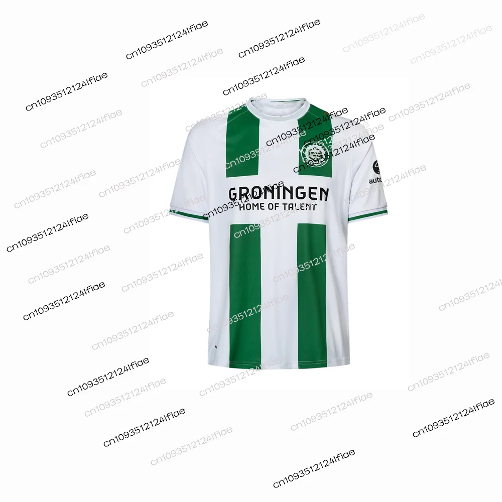 2026/27 Saison Neues FC Groningen Herren- und Kinder-Heim- und Auswärtstrikot, Atmungsaktives Kurzarm-Fußball-Kit, Spezielle Fan-Edition