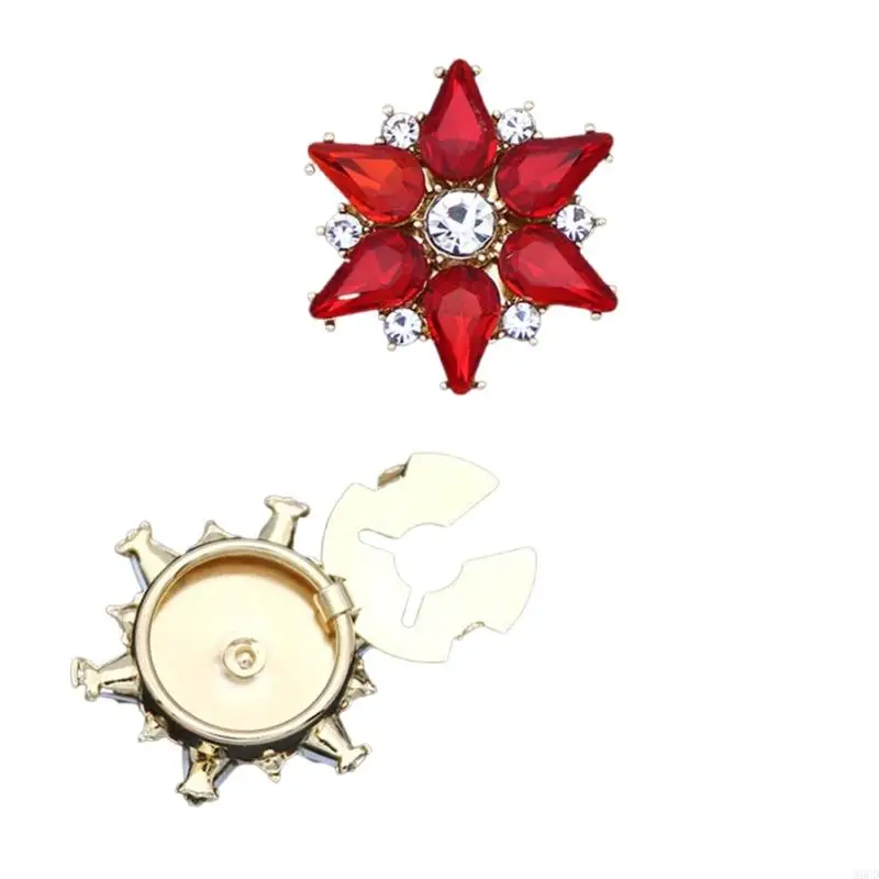 M6cd Patch cucito a mano fatti a mano squisiti pulsanti abbellimenti