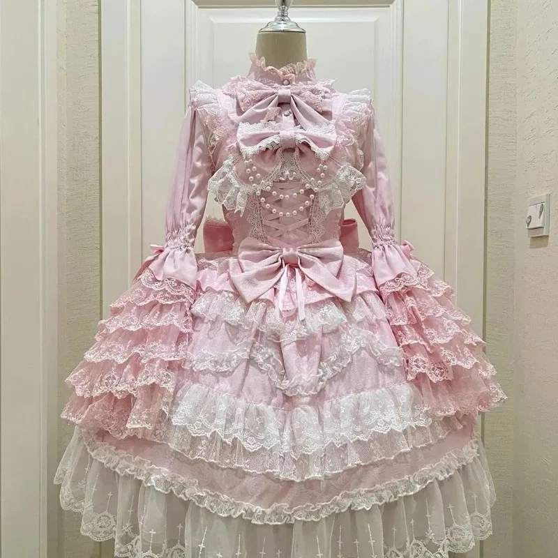 

Spring 2026 Korean Fashion Women's Two Pieces Set Sweet Japanese Lolita Cute Party Y2k Summer Holiday Female Suits Woman Clothes