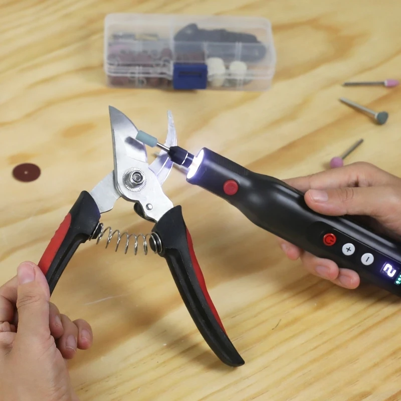 

Y6GD Беспроводной вращающийся инструмент «все в одном» с системой быстрой замены, зарядка типа C, светодиодные кольца, легкая