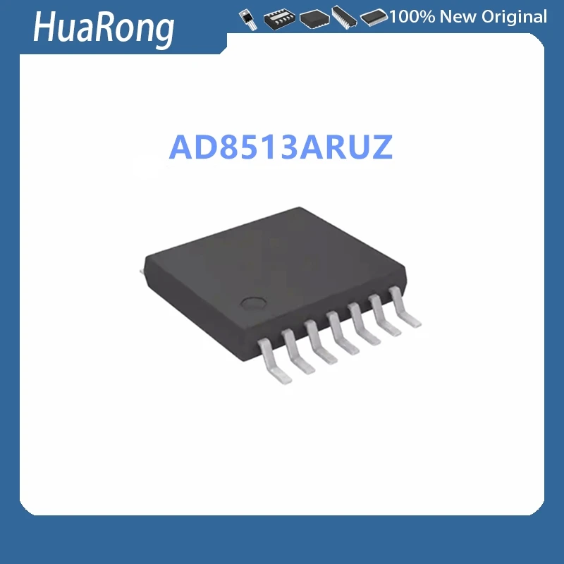 2Pcs/Lot  AD8513ARUZ AD8513A AD8513 8513A TSSOP14