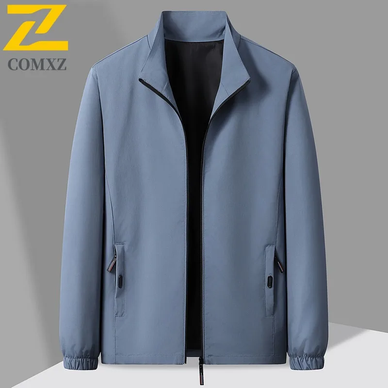 

COMXZ Мужская деловая куртка Уютный повседневный дизайн Легкие мотоциклетные куртки Повседневная модная легкая прочная осенняя новая одежда
