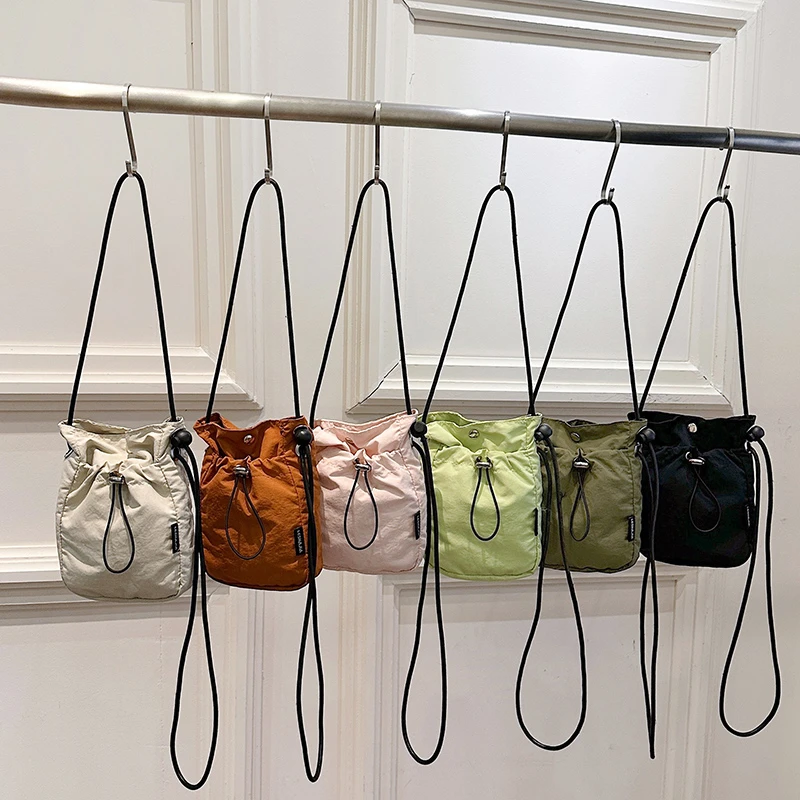 Tape Nylon Casual Shoulder Bags for Women The New High Capacity Fashion Crossbody Bag Solid Top-Handle Bags Bolsas De Hombro