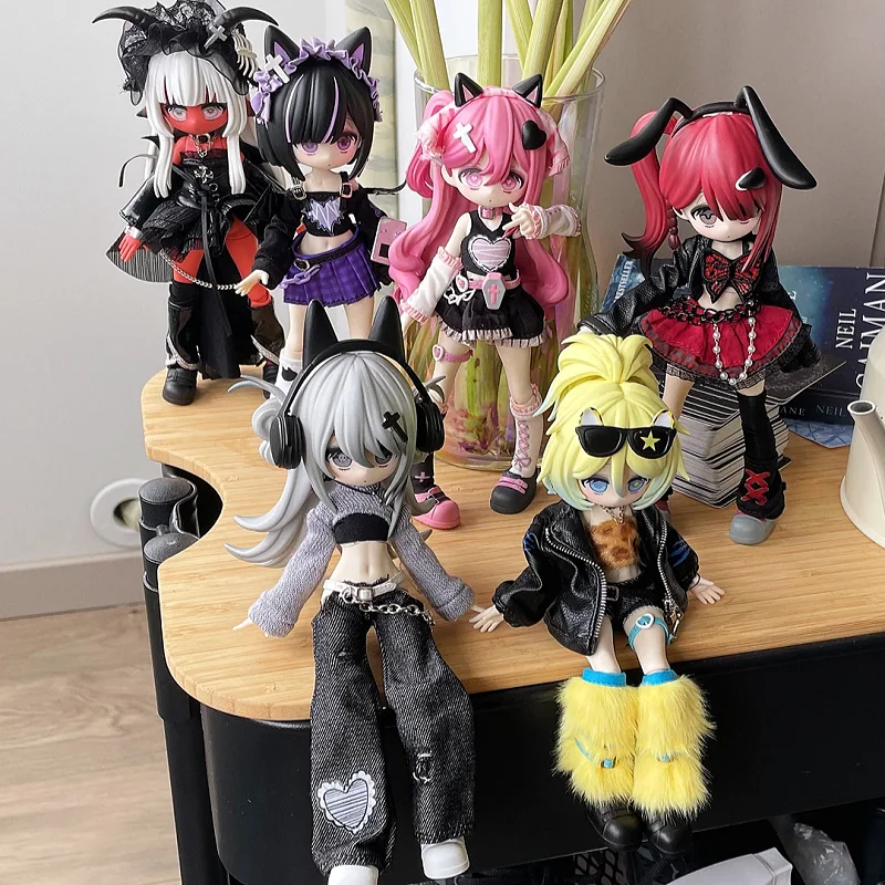 

Коллекционная фигурка Ten Thousand Escape Plans Blind Box BJD 1/12, аниме-кукла Movaball, привлекательное украшение для рабочего стола, трендовая коллекционная игрушка