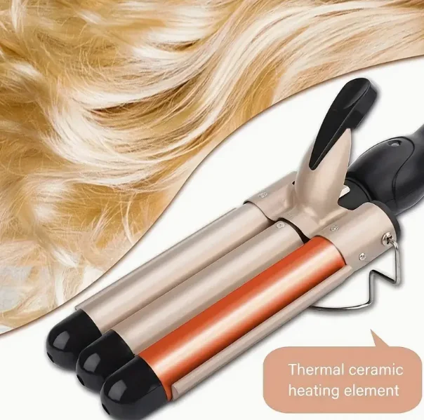 

Three-tube omelet stick perm | instant noodle head/ripple/large roll easily get creative small curling iron