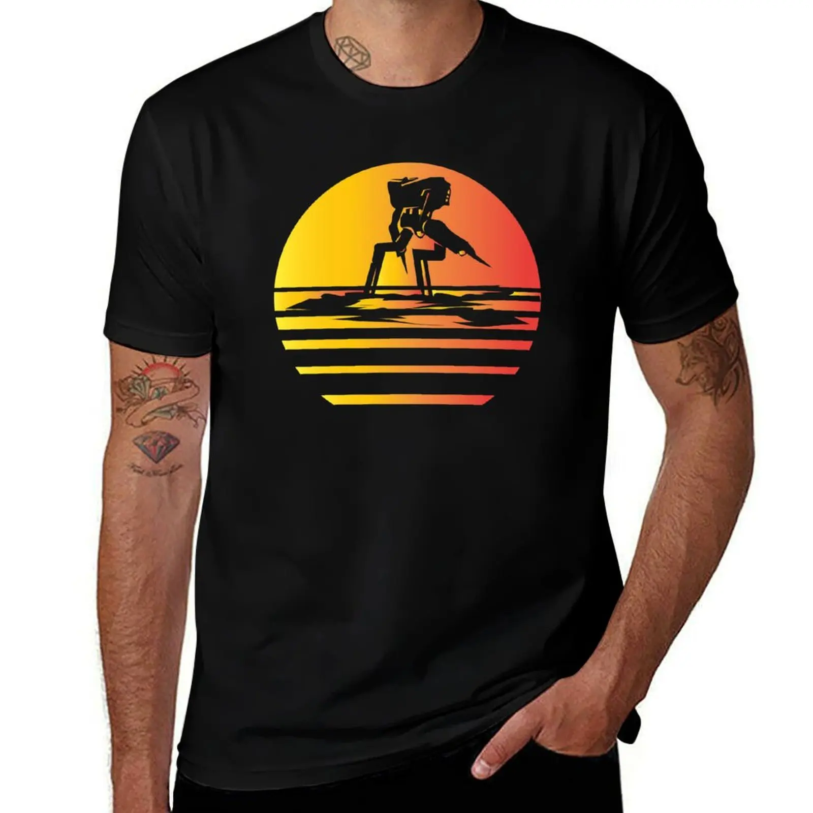 

Scythe Synthwave - Board Game Inspired Graphic - Tabletop Gaming - BGG T-Shirt t shirts designer