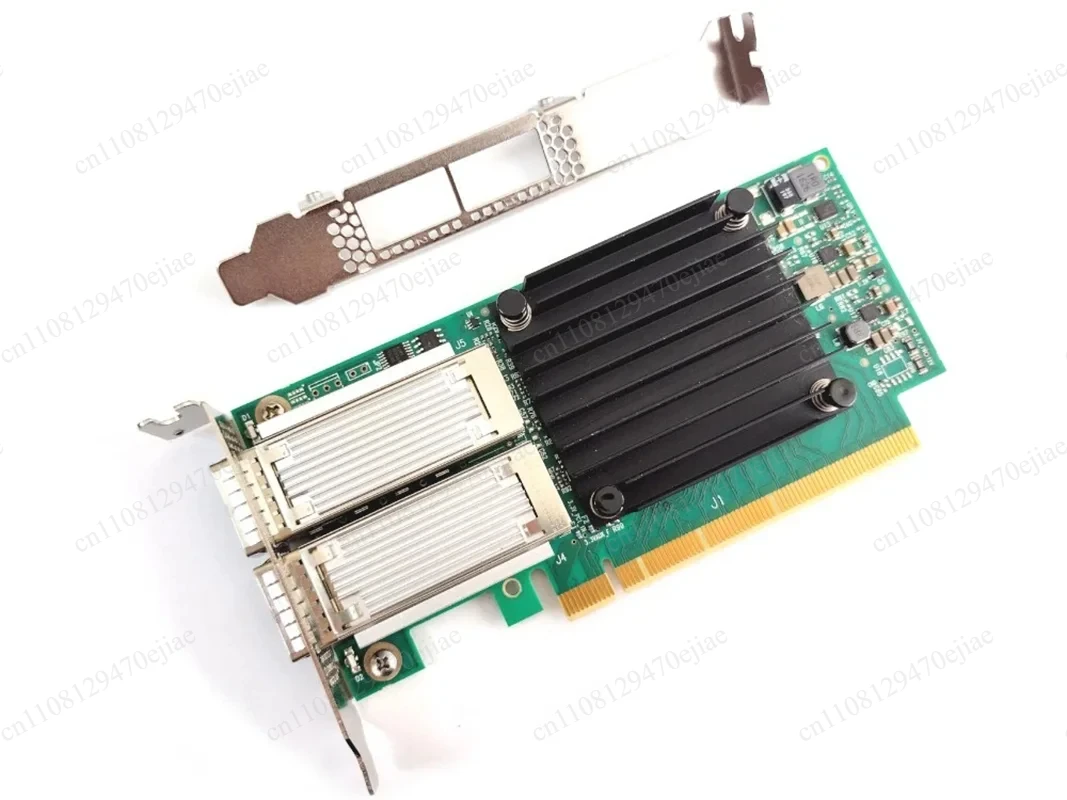 Mellanox ConnectX-4 MCX456A-ECAT Dual Port 100GbE EDR IB VPI Network Card - PCIe 3.0 x16 QSFP28 Adapter - view 2