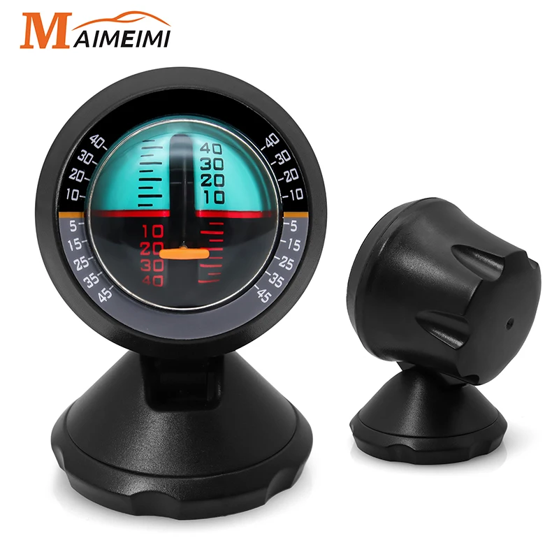 Outdoor Off-road Variable angle Vehicle Mounted Slope Meter Level balance instrument automobiles driving tools Car Accessories